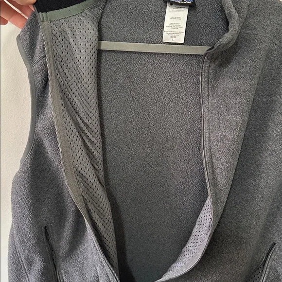 Patagonia Synchilla Fleece Vest Men’s Large Gray Full Zip EUC - Picture 4 of 5